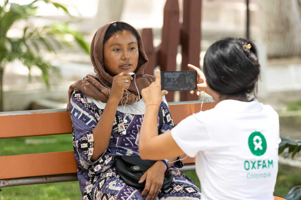 Visita OXFAM a La Guajira.