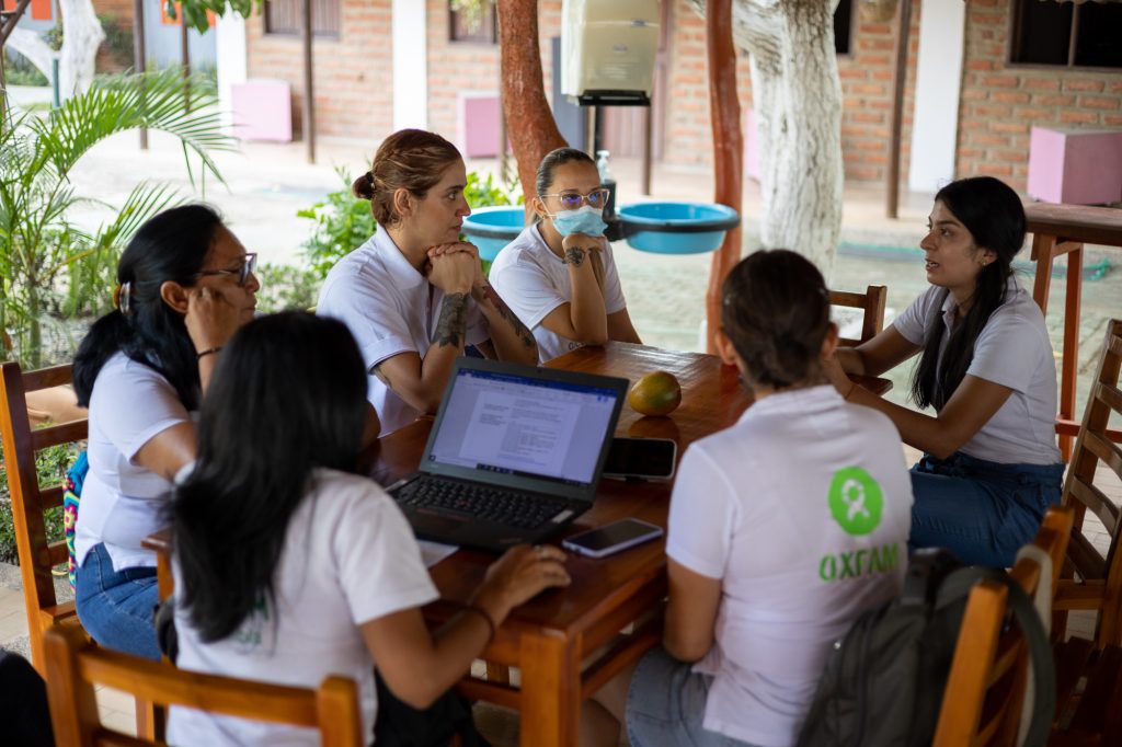 Visita OXFAM a La Guajira.