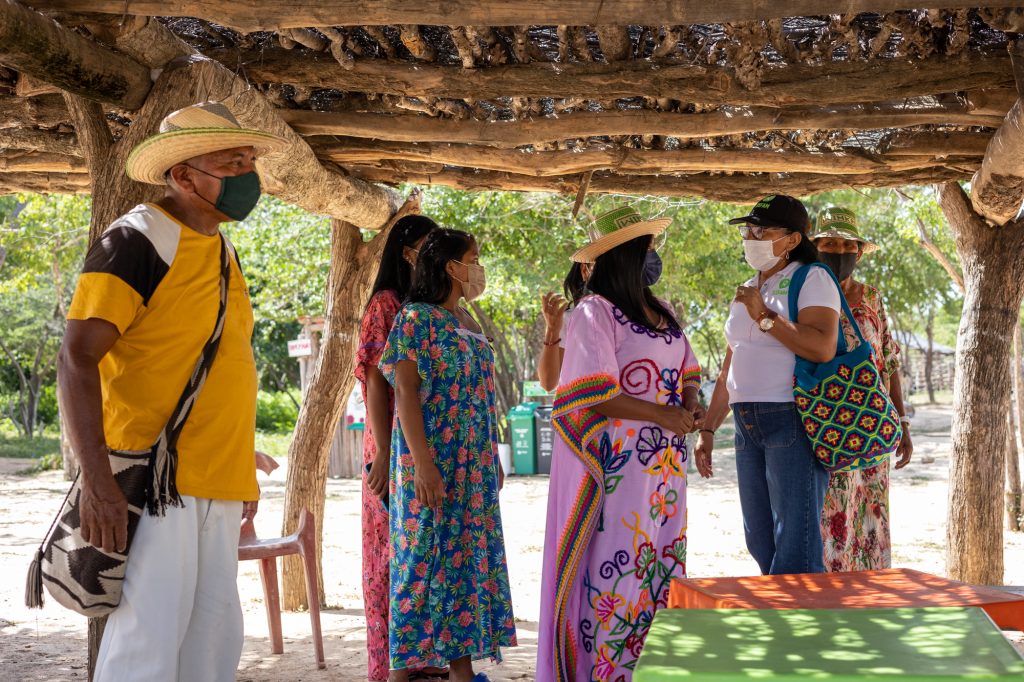Visita OXFAM a La Guajira.