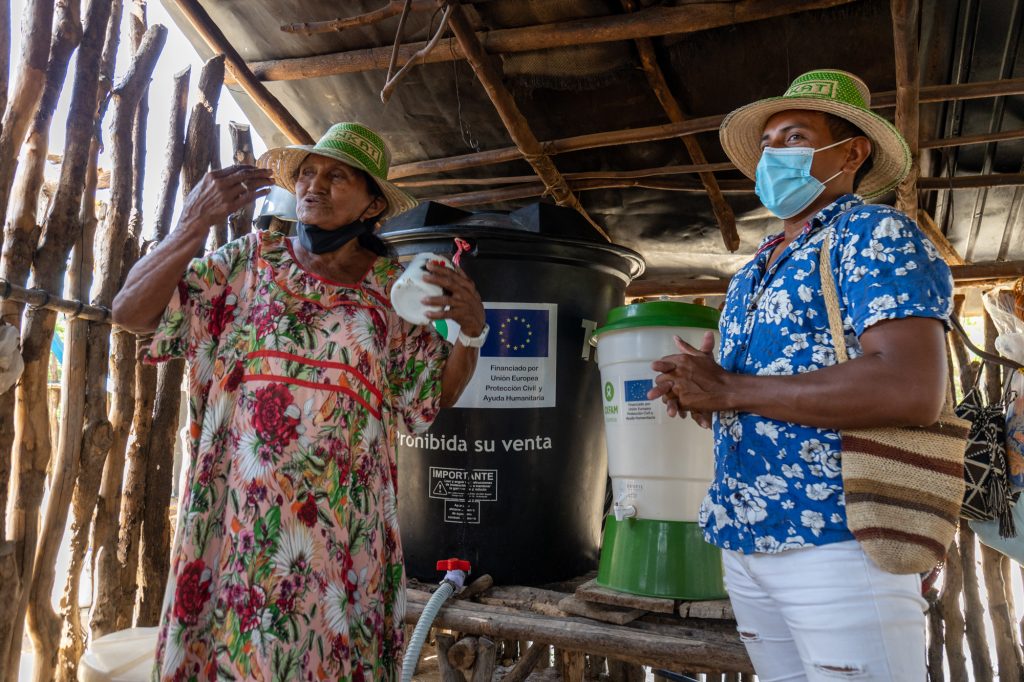 Visita OXFAM a La Guajira.