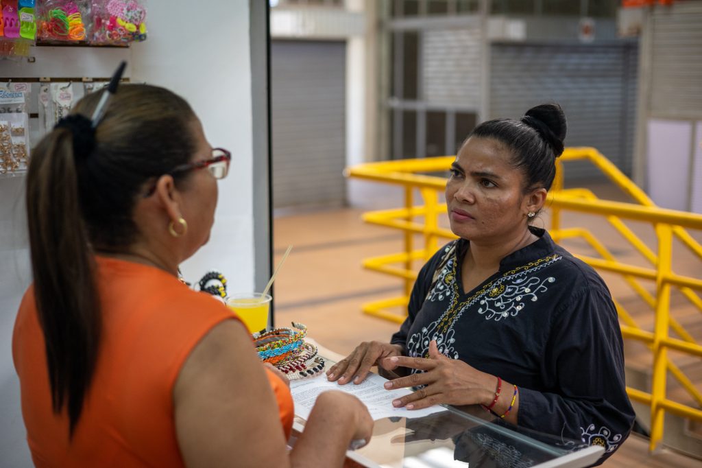 OXFAM en Cartagena con Funsarep.